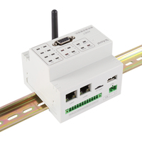 Registrador de datos de puerta de enlace inteligente, compatible con los protocolos Modbus-TCP CJT188, adquisición de datos, módem, redes de comunicación, 2 unidades