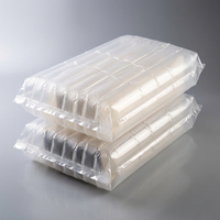 Sac gonflable antichoc personnalisé en PE, film à bulles transparent pour l'emballage de bouteilles de vin et de parfum