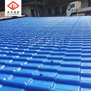Asa Synthetic Resin Roof <b>Tiles</b> Corrugated <b>Pvc</b> Waterproof For Clubhouse Roofs - Product Image 4