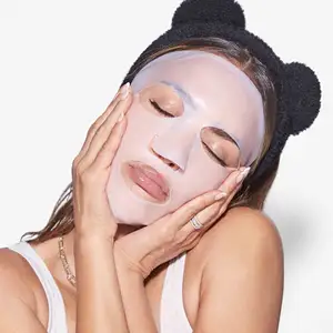 Die White ning Gesichts maske Hydrat ing Natural Organic Face Sheet Tag und Nacht Frucht maske