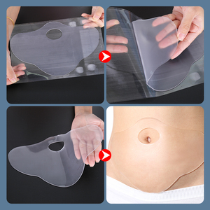 Oem ODM Silicone bụng Pad tái sử dụng có thể giặt trong suốt Silicone bụng da các bản vá lỗi - Product Image 2