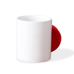 Taza de Cerámica Personalizable con Asa Creativa, Blanca, Reutilizable, Regalo para Oficina - Product Image 1