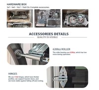 Porte de garage en verre trempé luxueuse et écoénergétique |   Conception moderne de cadre en aluminium |   Entièrement personnalisable