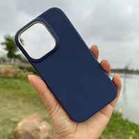 Étui de téléphone portable de luxe en cuir YUBO avec anneau de caméra en métal bouton en métal étui d'origine pour iPhone 14 Pro