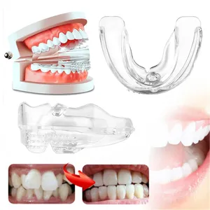 3 יח'\סט השיניים אורתודונטי Appliance מאמן עבור פלטות יישור 3 שלבים שיניים מאמן למבוגרים שן הלבנת כלים
