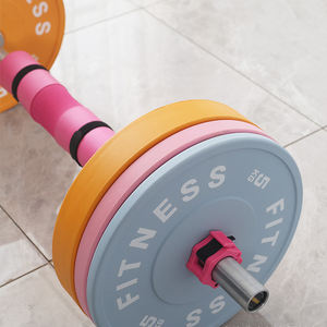 Jeu d'haltères en acier de 2 pouces, plaque d'haltérophilie, 5-25KG, pare-chocs, nouvelle couleur - Product Image 4