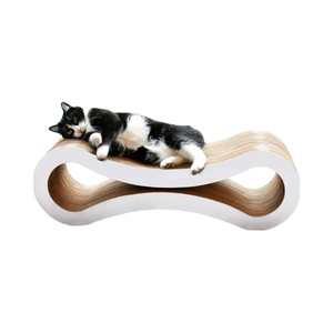 Produsen Ultimate <span class=keywords><strong>Cat</strong></span> Scratch <span class=keywords><strong>Lounge</strong></span> Modern dalam ruangan kucing Scratchers reversibel tahan lama kardus bergelombang - Product Image 1