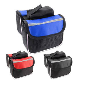 Bolsa para cuadro de bicicleta Liangbao de 1.5L, portátil, para tubo superior, sillín, con almacenamiento lateral dual para bicicleta de montaña - Product Image 1