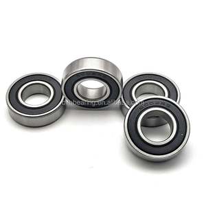 Rodamiento de Bolas 6002-2RS 15x32x9mm Rodamiento de Motor de Alta Velocidad 6002RS Rodamientos Sellados de Goma Negra ID 15mm - Product Image 3