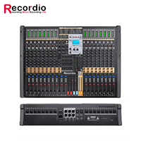 Console de mixage DJ professionnelle GAX-TFB20, 20 canaux, multifonction, double processeur d'effets DSP, carte son pour enregistrement sur PC