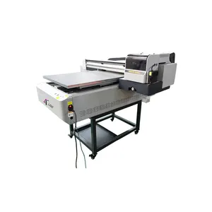6090 stampante UV a getto d'inchiostro a letto piatto UV Led macchina da stampa a buon mercato A1 A2 A3 vernice stampante UV Flatbed digitale