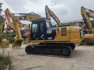 Excavadora Caterpillar 320D 320B usada, peso operativo de 20 toneladas, motor japonés, componentes de núcleo de máquina de segunda mano, bomba de engranajes de motor - Product Image 4