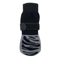 Calcetines Antideslizantes para Perros con Agarres de Silicona, Protectores de Patas para Interiores, Calcetines Transpirables de Algodón para Pisos de Madera, Control de Tracción