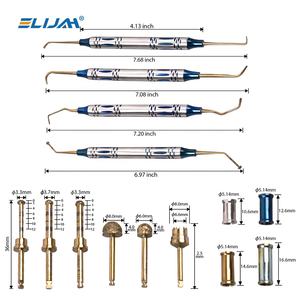 Morsetto Ortodontico in NiTi con Anello in PEEK, Strumento di Fissaggio Dentale Manuale Riutilizzabile per Otturazioni Composite - Product Image 4