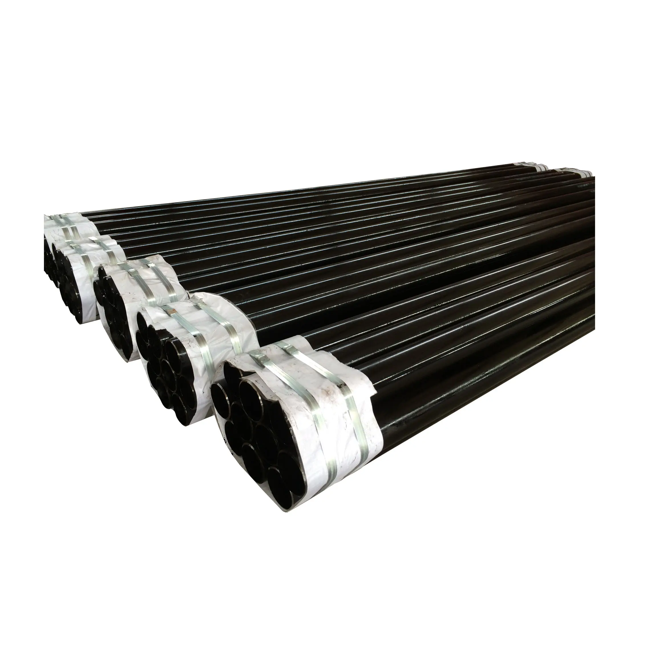 Inşaat endüstrisi için 1-8 inç sch40 sch80 toptan fiyat kaynağı dikişsiz boru karbon çelik boru