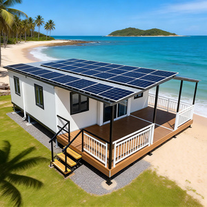 บ้านพักแบบสตูดิโอ ขยายได้ เคลื่อนย้ายได้ ระบบพลังงานแสงอาทิตย์แบบออฟกริด บ้านไร่ในพื้นที่ห่างไกล บ้านสำเร็จรูปแบบคอนเทนเนอร์ ไม่ใช้ไฟฟ้าจากระบบกริด - Product Image 4