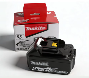 Batterie lithium 18V 6.0Ah <span class=keywords><strong>BL1860B</strong></span> pour visseuse à chocs, meuleuse d'angle, perceuse à percussion de la série LXT - Outil électrique sans fil avec 1500 cycles - Product Image 2