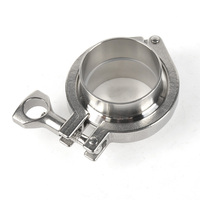 d'usine de qualité alimentaire Ss304 connecteur rapide en acier inoxydable pince sanitaire support de tuyau de virole de soudure
