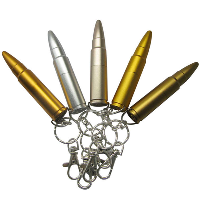 New Product USB Flash Drive Bullet Shape Metal 1GB to 64GB Compatible with USB 2.0 & USB 3.0 Interface