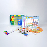 Spirale d'impression personnalisée enfants livres d'apprentissage de l'anglais livre occupé pour les enfants éducatifs