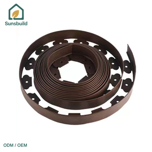 Bordure de jardin en plastique PE Sunsbuild, bordure de gazon en pierre, flexible, durable, résistante à l'eau, certifiée CE, décoration extérieure - Product Image 1