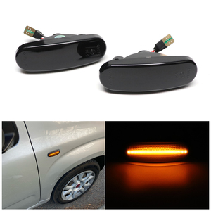 Feux de position latéraux dynamiques pour <span class=keywords><strong>Fiat</strong></span> Fiorino III Punto Stilo Panda <span class=keywords><strong>Qubo</strong></span> <span class=keywords><strong>Peugeot</strong></span> <span class=keywords><strong>Bipper</strong></span> <span class=keywords><strong>Citroen</strong></span> <span class=keywords><strong>Nemo</strong></span> Lancia signal Lamp - Product Image 5