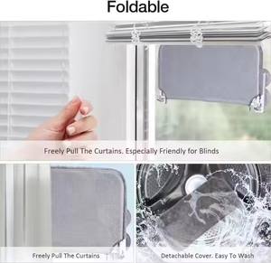 Hamaca para gatos montada en ventana con base fuerte de 4 ventosas, asiento solar transpirable, cama para ventana de gato para gatos, nueva alfombrilla y almohadilla para mascotas - Product Image 4