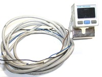 Interrupteur à vide numérique Zse30a-01-d 12 - 24 VDC avec câble et support, neuf, original, automatisation industrielle, contrôle programmable PLC