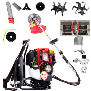 Débroussailleuse professionnelle à dos pour la réalisation de tranchées, moteur 4 temps, à essence - Product Image 3