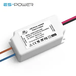 ES CE UL Suppliers Waterproof 24 - 36 V Constant Current Led Dimmable Driver