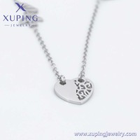Collier de charme haut de gamme en acier inoxydable en forme de cœur d'oiseau Xuping Jewelry 45744