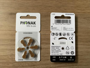 แบตเตอรี่เครื่องช่วยฟัง Phonak Powerone VARTA ซิงค์แอร์ อัลคาไลน์ แบตเตอรี่ VARTA สำหรับเครื่องช่วยฟัง - Product Image 6