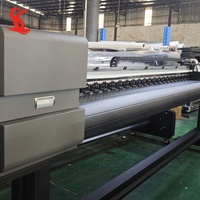 Impresora UV Industrial de 10 pies con Doble Cabezal de Impresión I3200 para Impresión de Pancartas Flexibles, Películas Suaves, PVC, Vinilo y Papel Tapiz