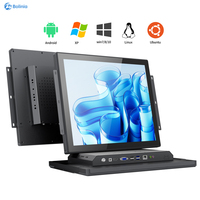 Monitor de Pantalla Táctil Industrial de Marco Abierto Bolinia/OEM de 17 Pulgadas, Panel PC Integrado I3/I5/I7, 4-8 GB de RAM, Almacenamiento SSD de 64-128 GB, Montaje en Pared