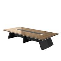 Vente chaude d'usine Mobilier de bureau de luxe Table de réunion escritorio de bureau Bureau debout moderne Chaises longues de table de conférence