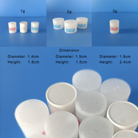 Granulés de gel de silice de qualité alimentaire et pharmaceutique 1g 2g 3g pour flacons de capsules et de comprimés, déshydratant anti-humidité sans DMF