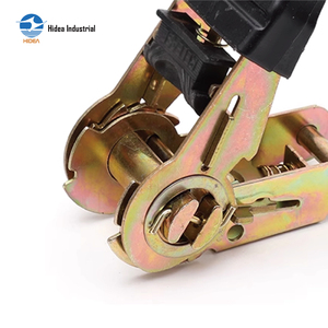 Hebillas <span class=keywords><strong>de</strong></span> Trinquete Reforzadas Hidea <span class=keywords><strong>de</strong></span> 2 Pulgadas, 4400 Libras, con Mango <span class=keywords><strong>de</strong></span> Liberación Rápida, Correas <span class=keywords><strong>de</strong></span> <span class=keywords><strong>Carga</strong></span> Industriales para <span class=keywords><strong>Camiones</strong></span> <span class=keywords><strong>y</strong></span> Remolques - Product Image 2