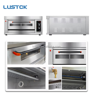 Lò nướng gas thương mại với 2 4 6 9 16 khay để nướng bánh pizza Thiết bị làm bánh 220V Lò hơi cho ngô và trái cây - Product Image 3