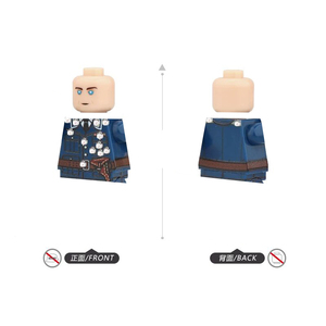 ทหารเยอรมันสมัยสงครามโลกครั้งที่ 2 ชุดทหารบก ทหารเรือ ทหารบัญชาการ ทหารนายพล ชุดเครื่องแบบทหารปกติ ขนาด 4 ซม. ทำจากพลาสติก ABS ประกอบเป็นของเล่นทหาร - Product Image 3
