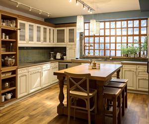 Moderno Australia alto estándar lujo China muebles diseño conjuntos isla melamina madera maciza gabinetes de cocina - Product Image 2