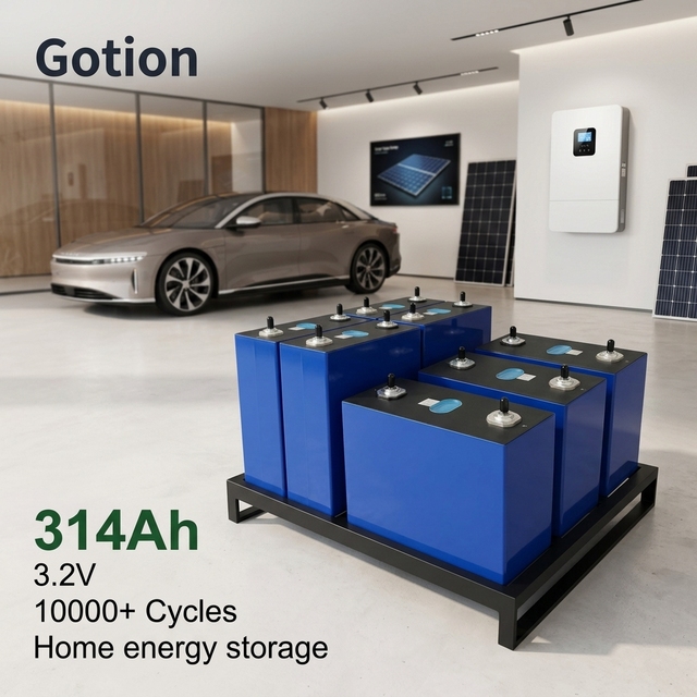10000 Cycle 3.2V LiFePO4 Prismatic Cell 314Ah 300Ah 280Ah LF280K 230Ah 150Ah 100Ah 50Ah LFP Lithium Iron Battery