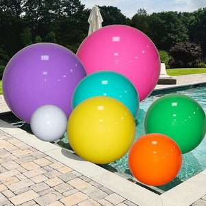 Inflatable Rubber <b>Balloons</b> 72 Inch Large Outdoor Party <b>Decorative</b> Balls For Events And Celebrations - Product Image 2