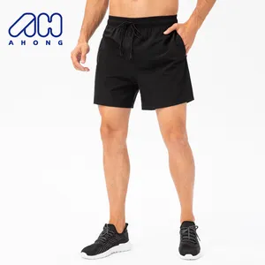 2023 Nieuwe Product Custom Logo Zomer Heren Fitness Sport Atletische Ademende Shorts Snel Droog Gym Workout Sweat Actieve Shorts