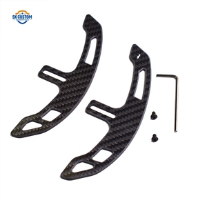 Bất sợi carbon từ mái chèo Shifter cho <span class=keywords><strong>Porsche</strong></span> 992 Panamera 971 <span class=keywords><strong>Macan</strong></span> chỉ đạo Wheel Shift mái chèo mở rộng - Product Image 5