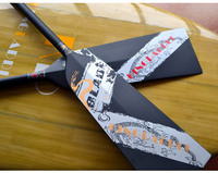 Pagaie de dragon boat Kingpaddle IDBF3511 approuvée, grade compétition D12, légère, 350g, en fibre de carbone, lame super fine