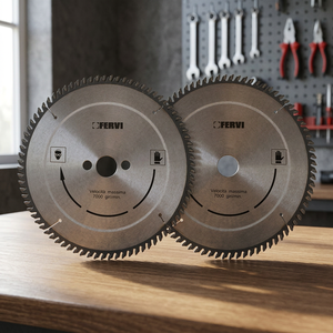 Fervi Wood Saw <b>Machines</b> with Durable Metal Discs 2.2mm Thickness 8000 RPM Ripout Features - Product Image 2
