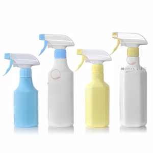 Chất Lỏng <span class=keywords><strong>Container</strong></span> 300Ml 500Ml Trắng Vàng Màu Xanh Nhựa Pcr <span class=keywords><strong>HDPE</strong></span> Làm Sạch Phun Chai Với Kích Hoạt Phun 2 Gói Mỗi Hộp - Product Image 5
