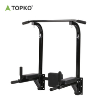 Barre de traction TOPKO pour entraînement de force à domicile – Équipement de fitness mural pour tractions et dips