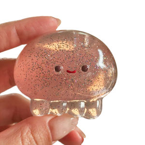 Juguetes Blandos de Cristal, Medusas de Juguete, Pelotas Antiestrés, Juguetes Sensoriales para Aliviar el Estrés, Lindos Pulpos Transparentes, Juguetes Suaves para Adultos - Product Image 2