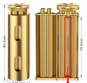 Con lăn thuốc lá rắn brass thuốc lá cán máy hướng dẫn sử dụng đồng nguyên chất thuốc lá Con lăn Máy sử dụng với 70 mét giấy tờ - Product Image 2